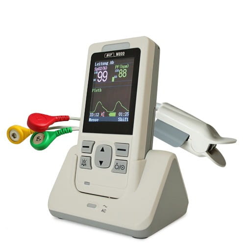 RESCUE-Monitor M800 EKG &amp; Pulsoximeter in einem Gerät