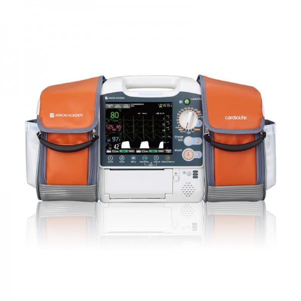 NK Cardiolife EMS 1052 - EKG/Defibrillator Einheit für Klinik/Krankenhaus