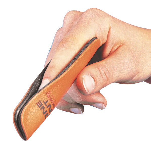 LIFEGUARD E-BONE Fingersplint 5 x 11cm orange-grau