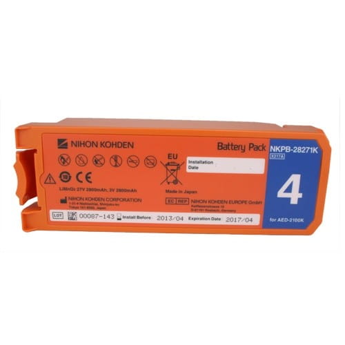 4 Jahres-Batterie für AED ab 2013 NIHON KOHDEN
