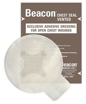 Beacon™ Chestseal Thorax Pflaster mit Ventilen